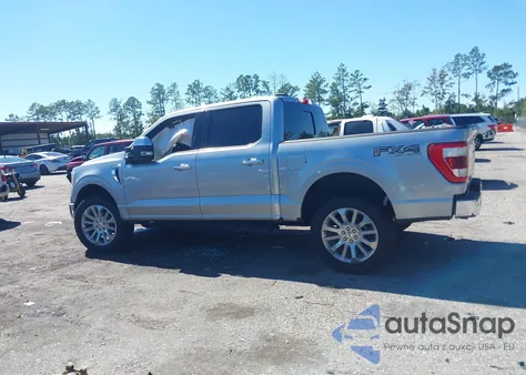 2021 Ford F-150 Lariat из США, поврежденный, VIN 1FTFW1E82MKD89523